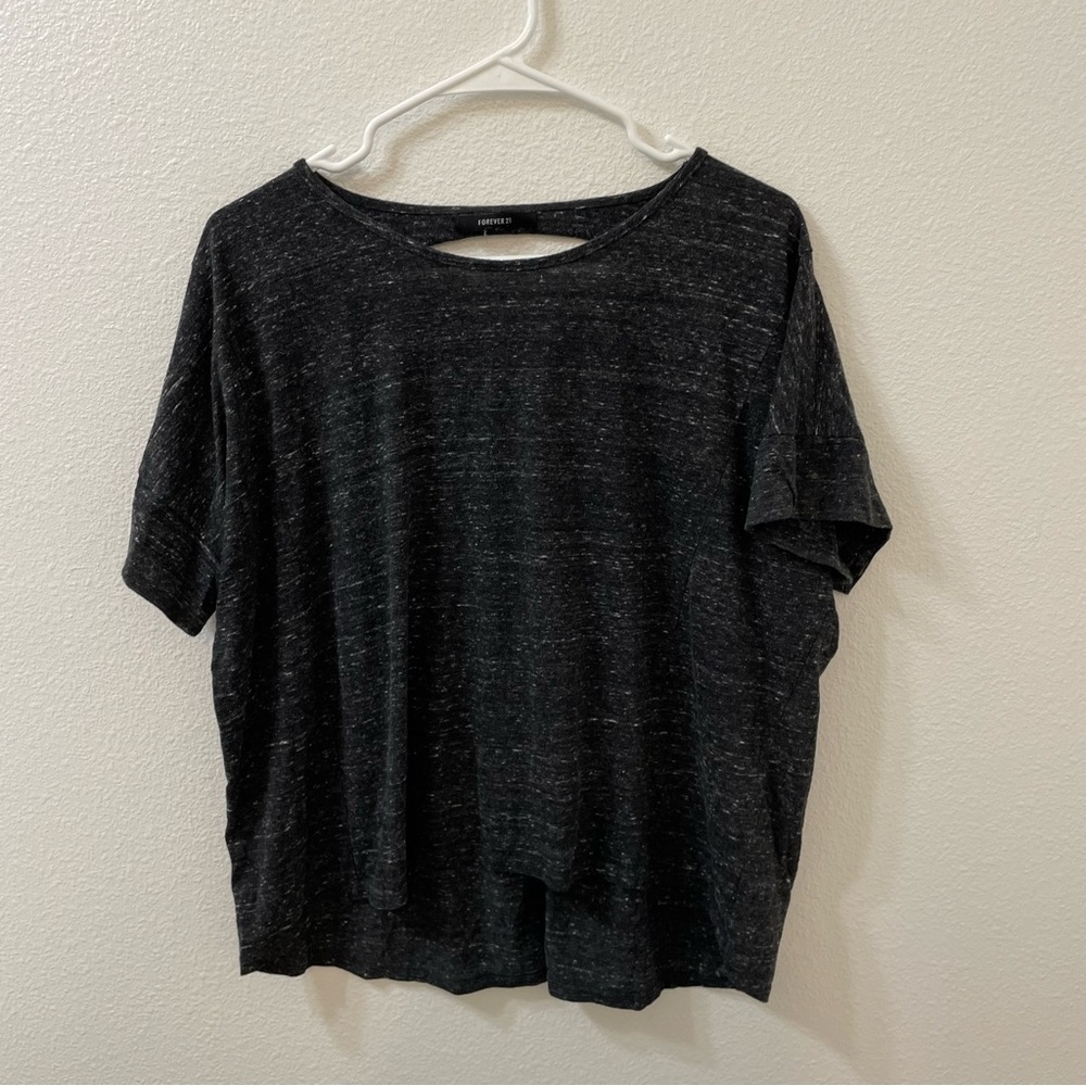 Forever 21 black shirt medium